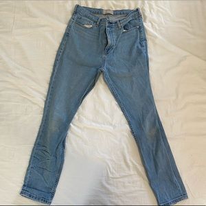 Everlane Authentic Stretch High Rise Skinny Jeans